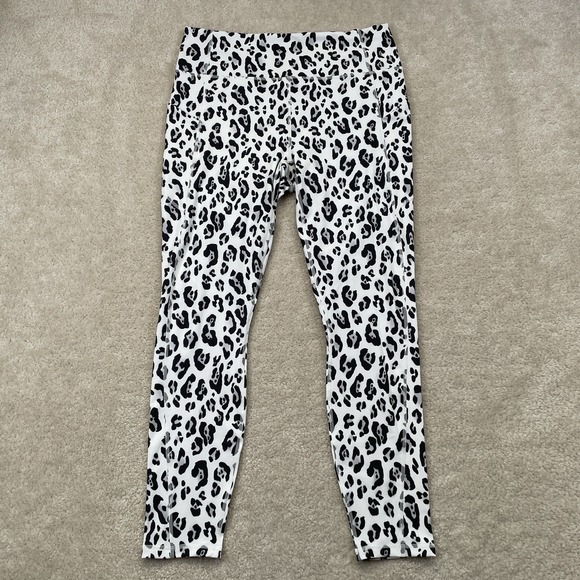 Fabletics Pants - NWT Fabletics PureLuxe Oasis High Waist Leggings Womens XL (12-14) White Black
